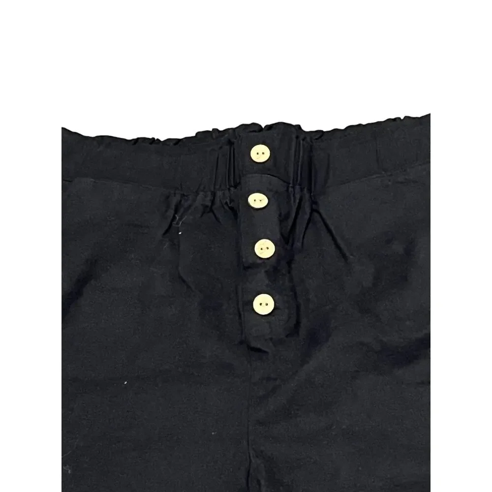 NiMen Women's Plus Size Black Casual Pants Elastic Waist SIZE 2XL NWT